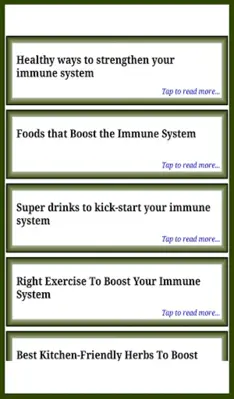 Immunity Power android App screenshot 5